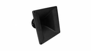 TD164, Pavillon 1″ 60°x40° à directivité constante