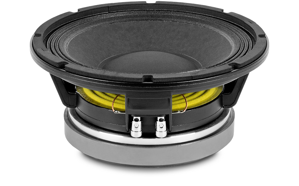 10MI100, 10&Prime; Pro ferrite midbass woofer 700 W, 8 Ohms
